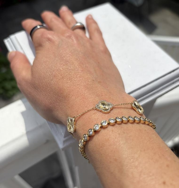 Customer photo for "Perfect on its own or stacked!"