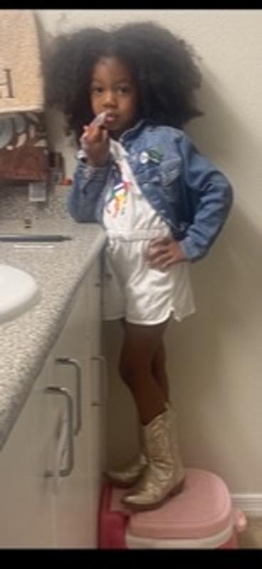 I’m sporting my cowboy boots