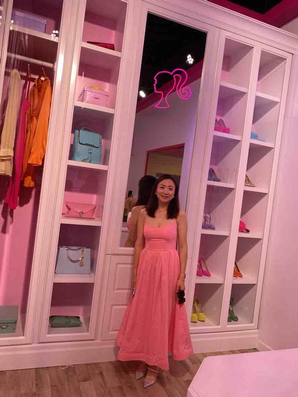 Customer photo for "felt like a Barbie"