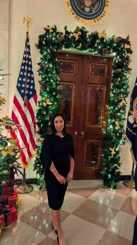 Customer photo for "Classy and elegant style dress!"