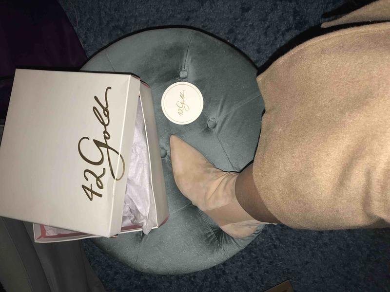 Customer photo for "omg these are sooo soft and comfy !BootSeason!"