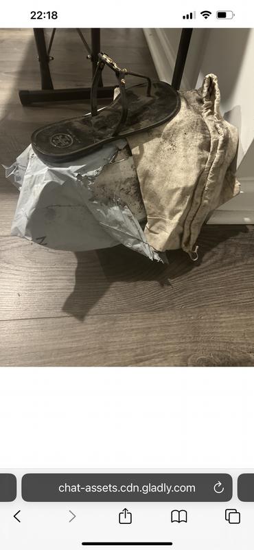 Customer photo for "bad condition"