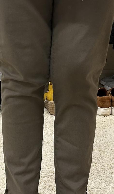 Baggy, sagging knees