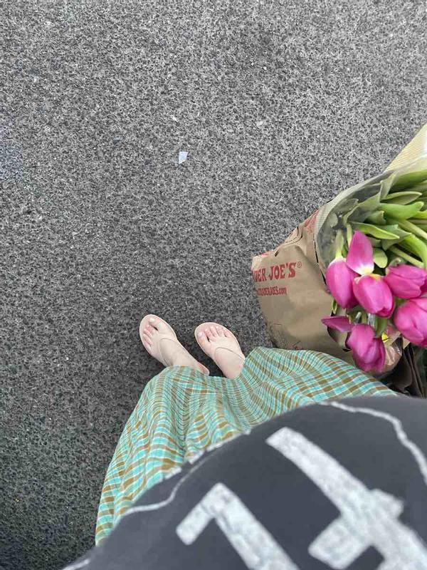Customer photo for "perfect summer sandal!"