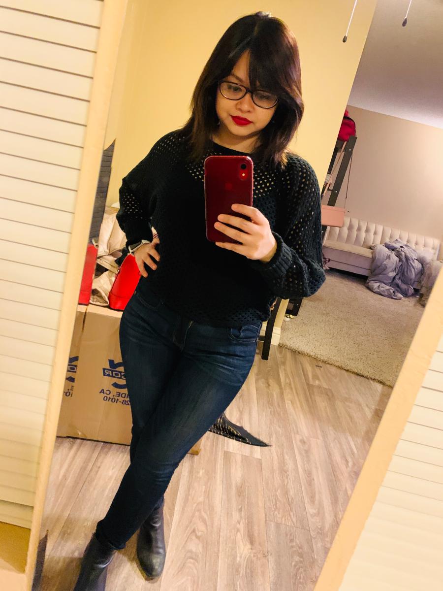 Customer photo for "awesome jeans"