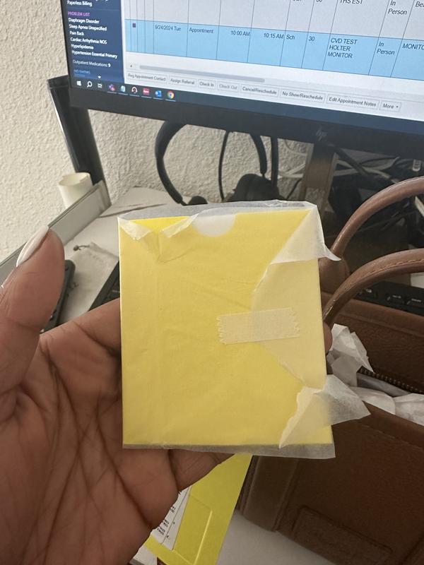 Customer photo for "They sold me a used bag"