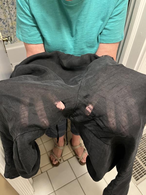 Very poor fabric quality