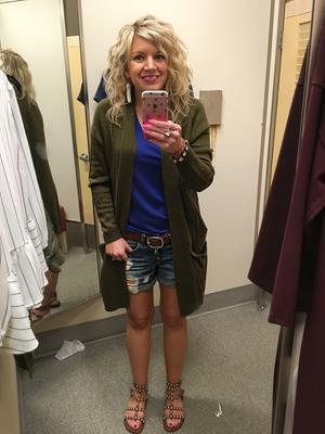 Customer photo for "Cute Cardi"