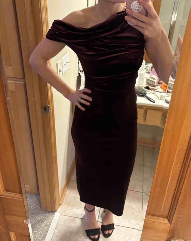 Gorgeous holiday dress at great price point!