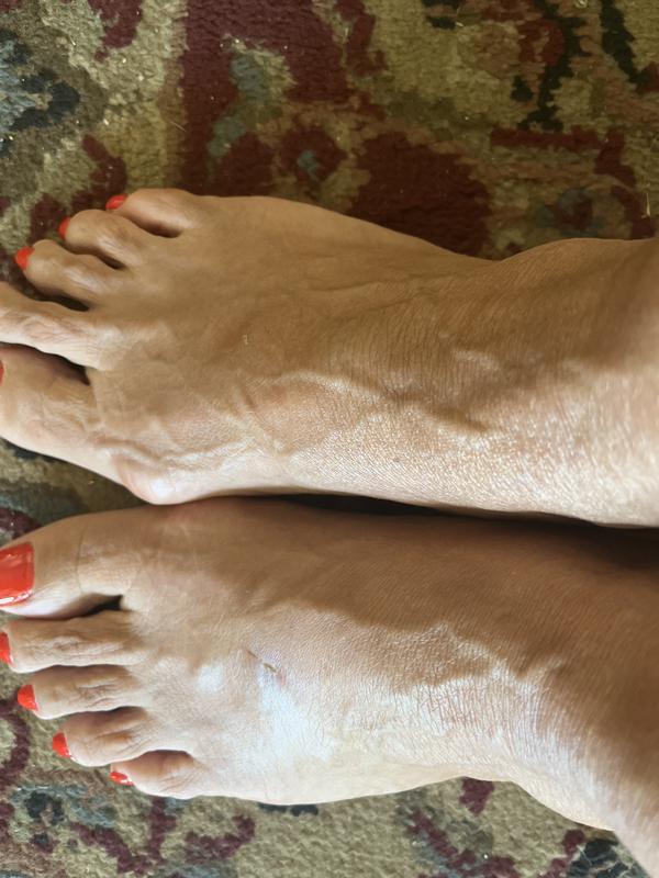Customer photo for "Red Birkenstock"