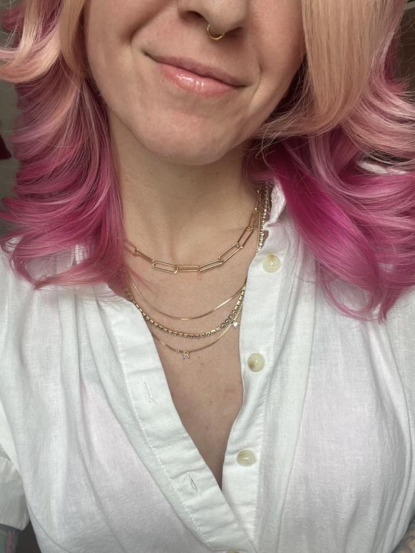 Customer photo for "Cute layering piece!"