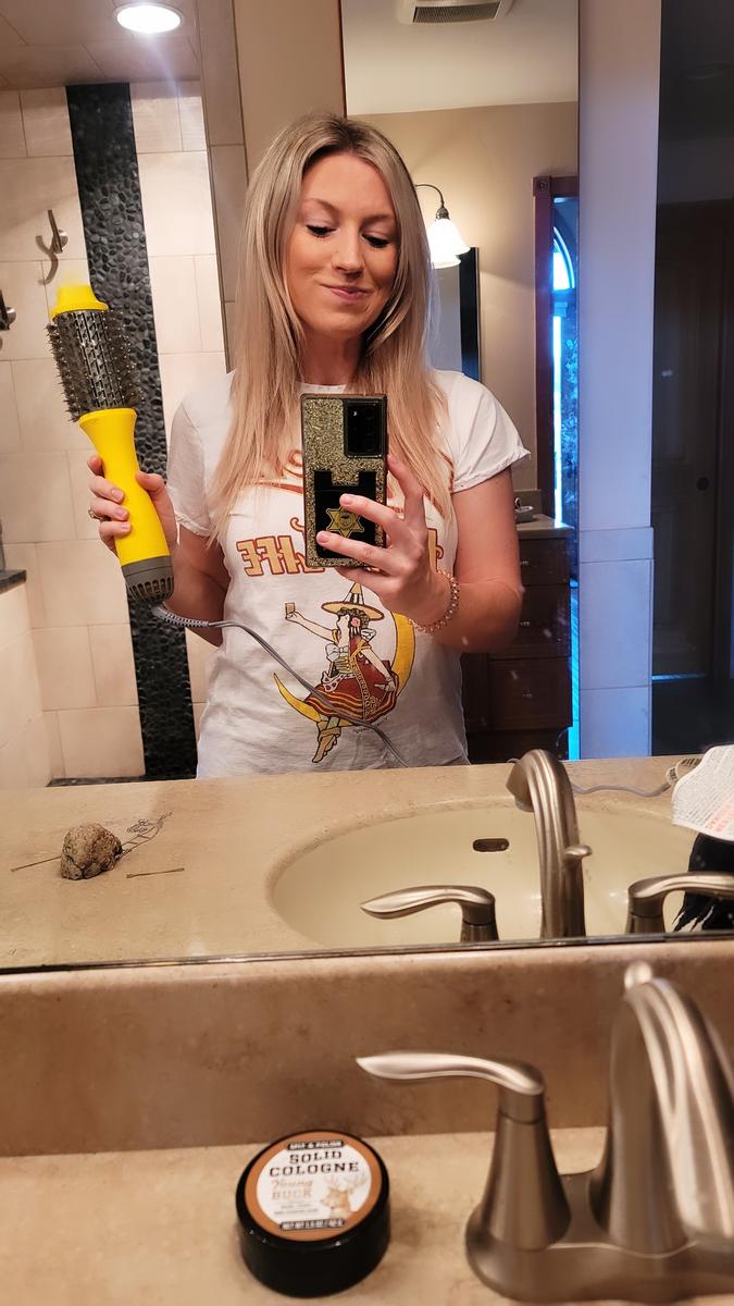 Customer photo for "Best Hair Tool I Own"