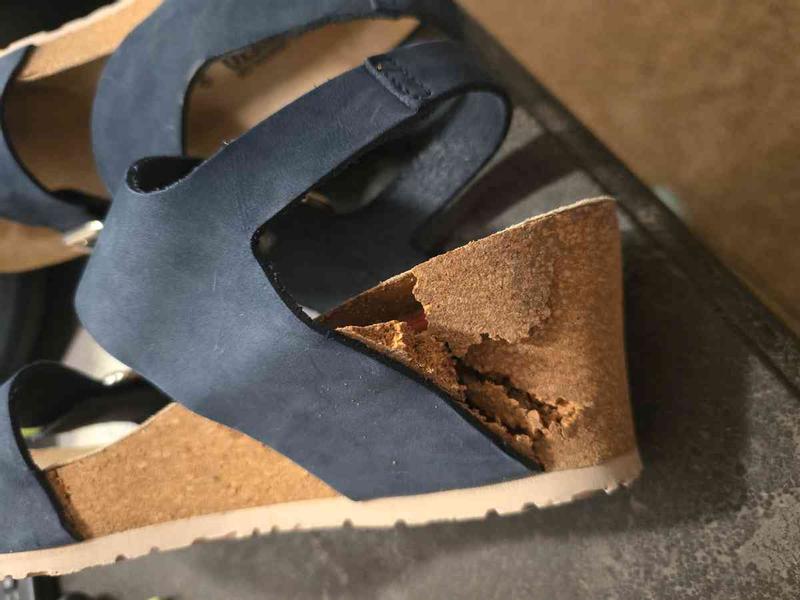 Shoe literally crumbled