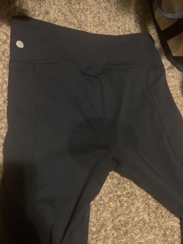 Customer photo for "Terrible for activewear"