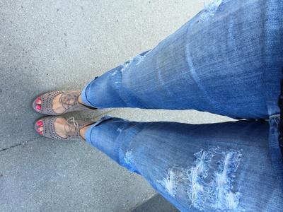 Customer photo for "The perfect summer shoe!"