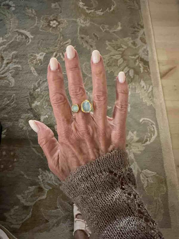 Customer photo for "beautiful statement ring"
