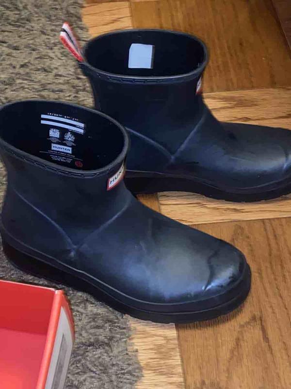 Black color fades like chalk