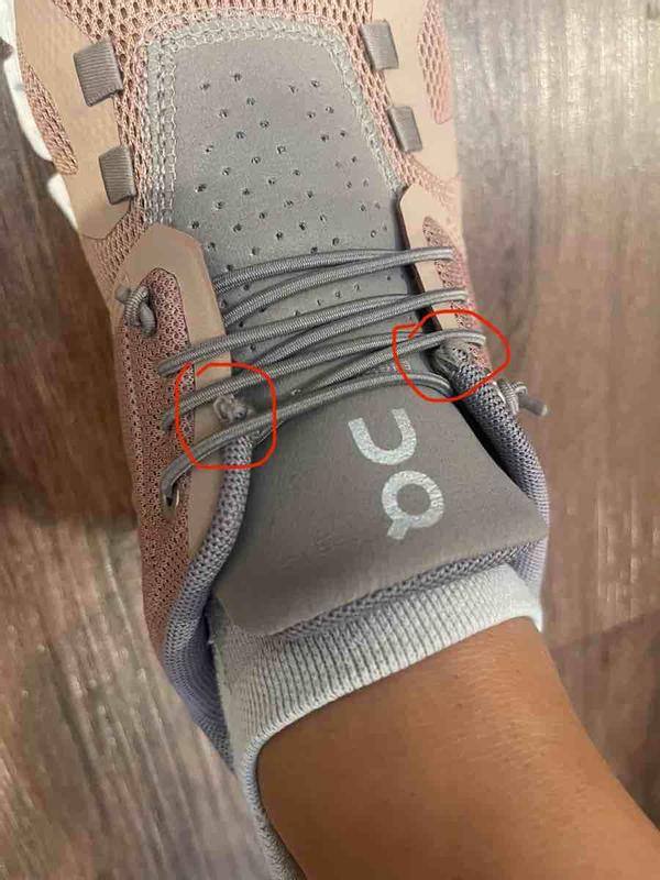 Customer photo for "easy to slip on and off but needs finishing"