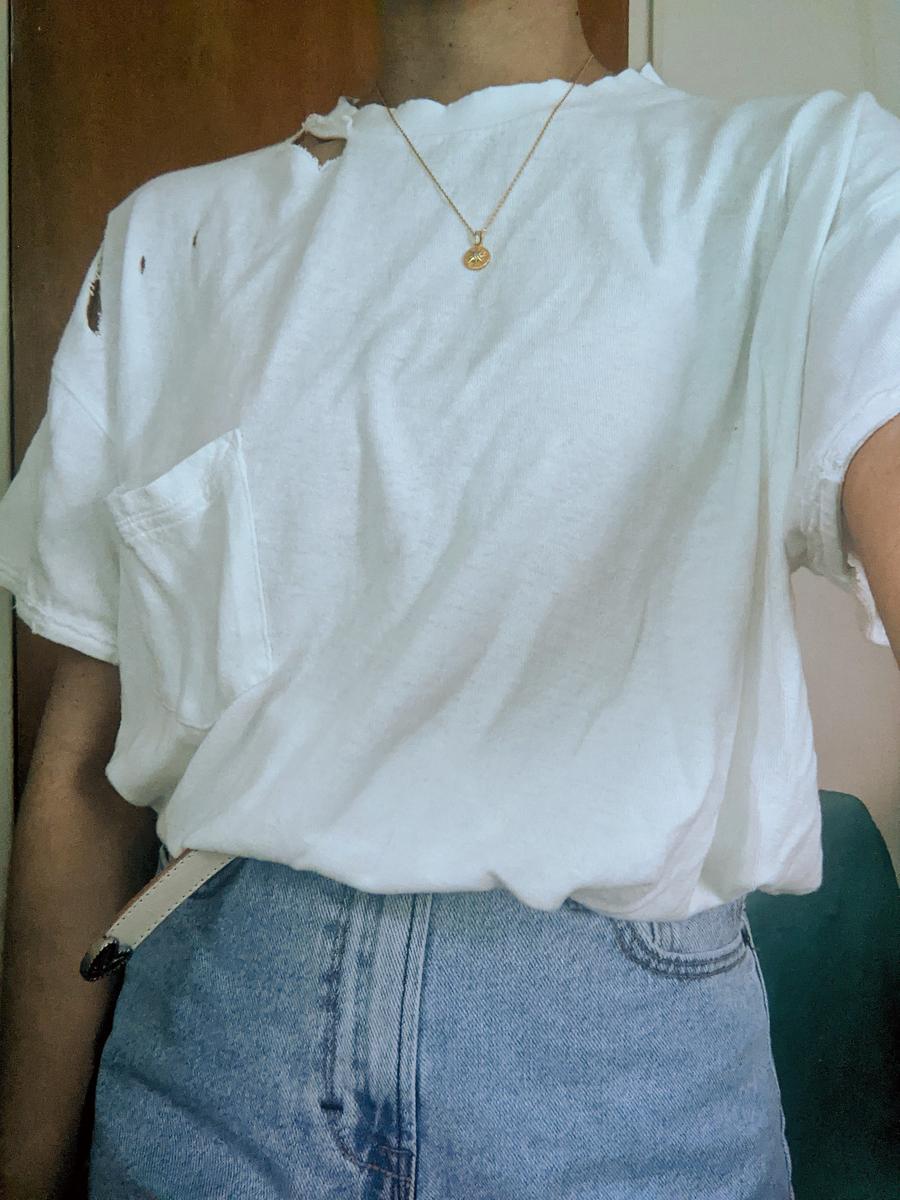 Customer photo for "Oversized Tee"