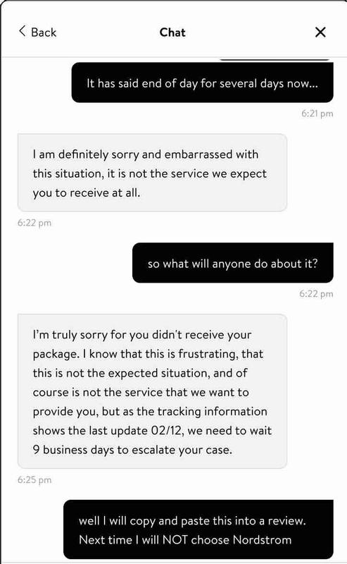 Customer photo for "shipping is horrible"