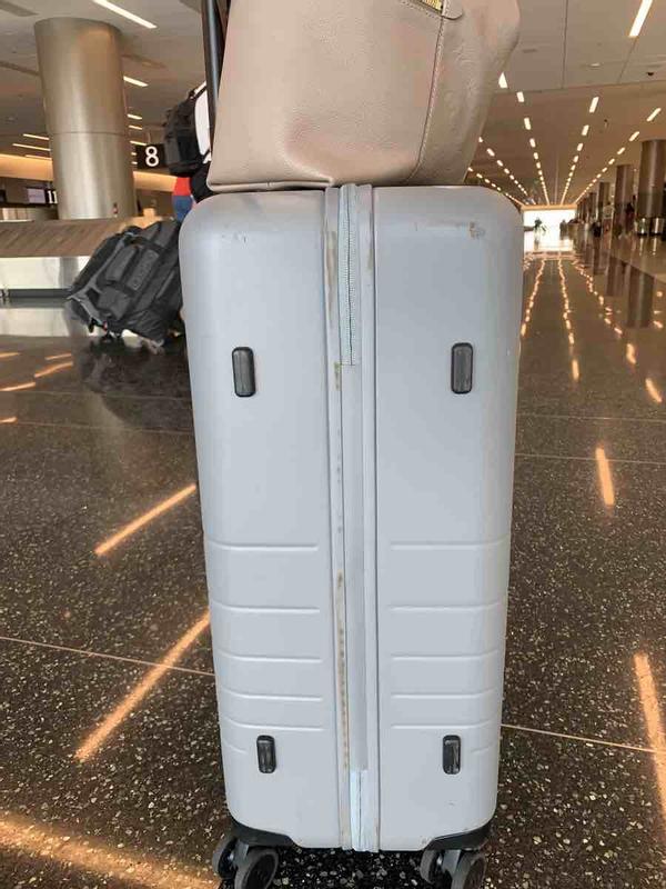 Customer photo for "Good suitcase if you get it on sale"