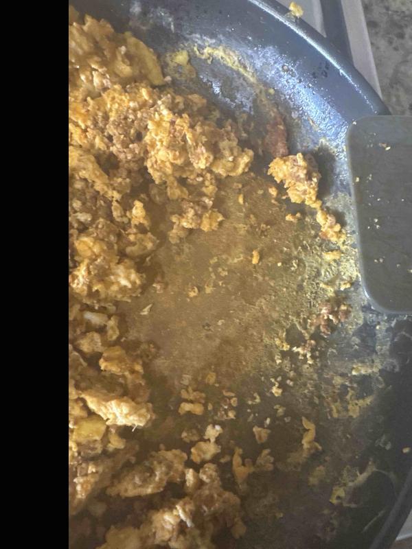 Customer photo for "worse pans ever"