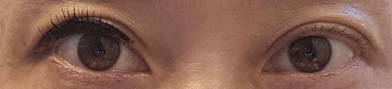 Customer photo for "Great mascara"