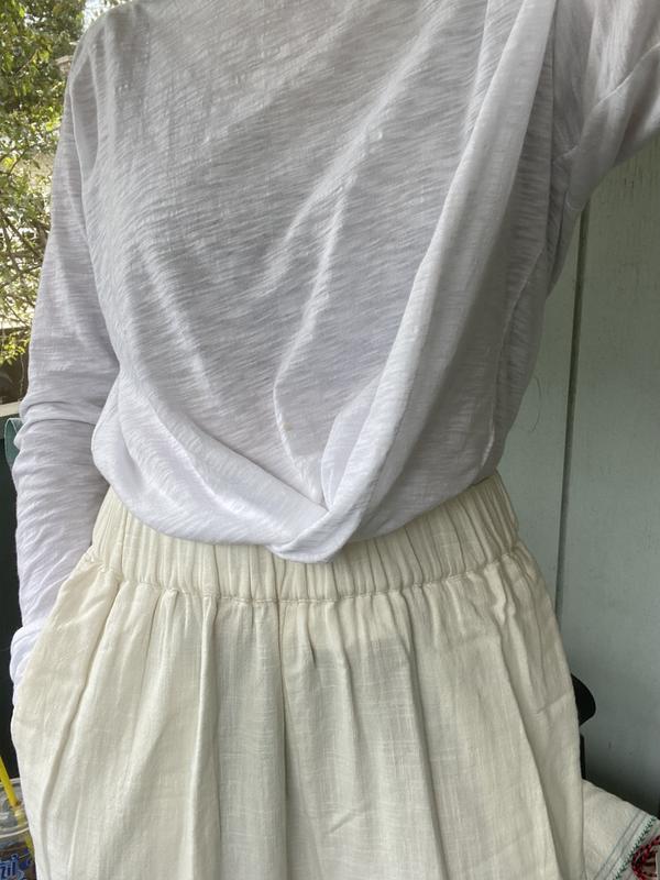 Customer photo for "Long sleeve Slub Tee"