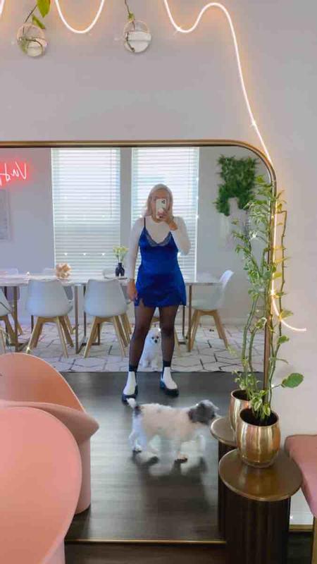 Customer photo for "best white boots DrMartens go with every outfit."