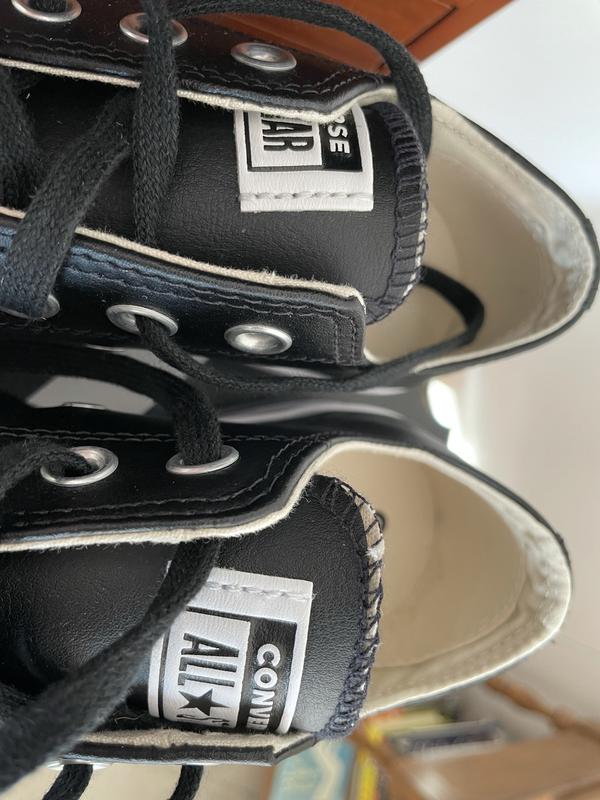 Customer photo for "Stitching off on tongue"