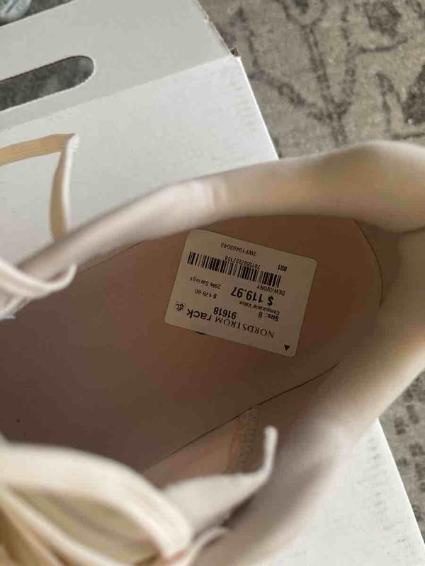 Customer photo for "old nordstrom rack shoe"