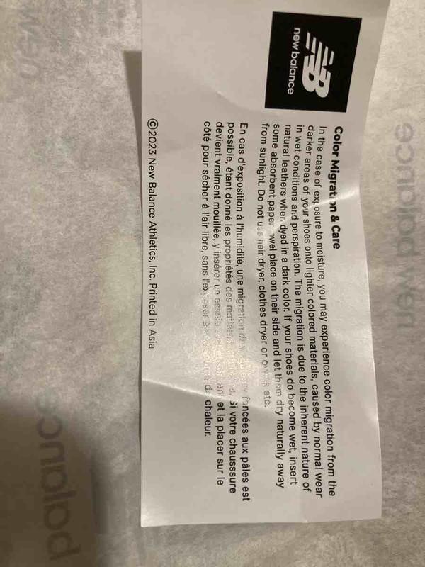 Customer photo for "A dumbed-down New Balance"
