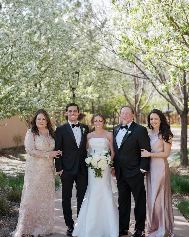 Customer photo for "Gorgeous Mother of Bride dress"