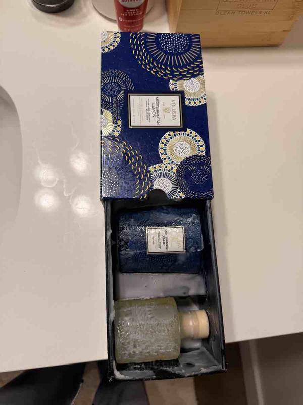 Customer photo for "came melted"