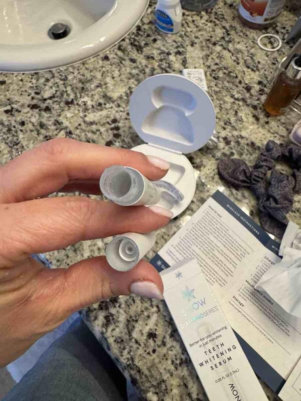Customer photo for "arrived broken"