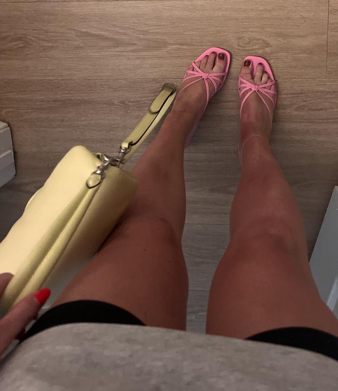 So comfy! Pink is brighter in person