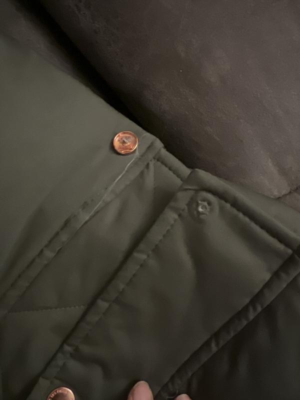 button popped off after 2 wears