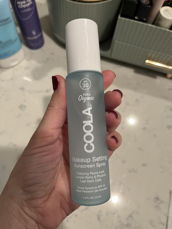 Customer photo for "great setting spray with added SPF!"