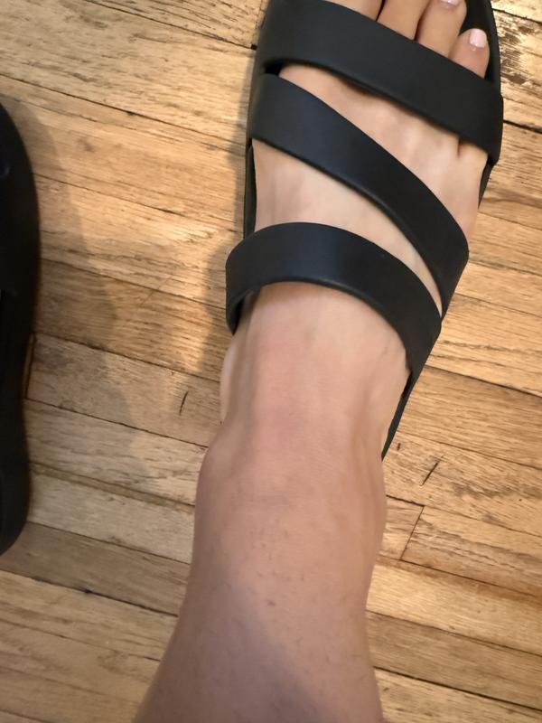 Customer photo for "Looks dressy while being comfy and waterproof"