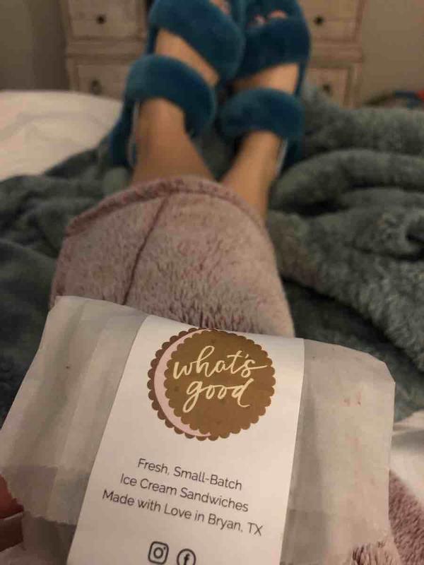 Customer photo for "Best Ugg Slippers Ever"