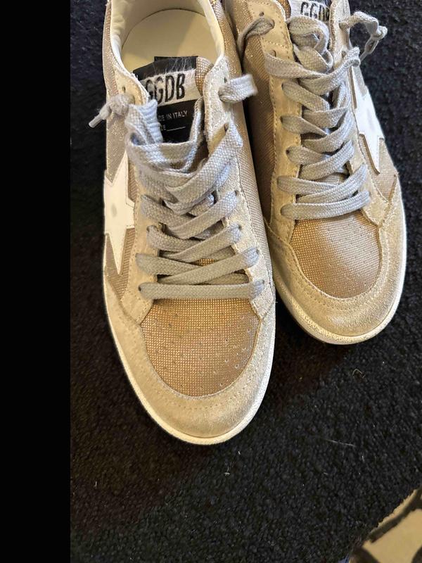 Customer photo for "run large, and thin material"