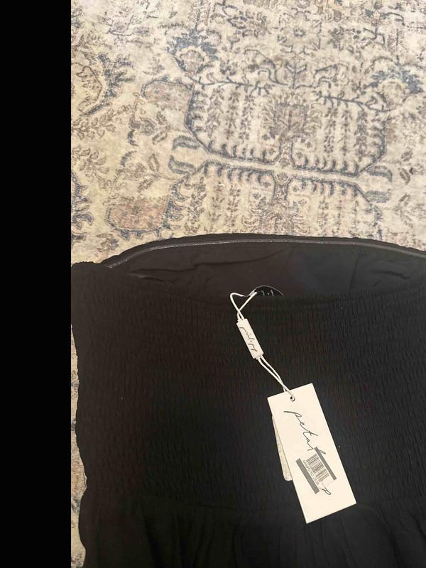 Customer photo for "nice dress, just too large"