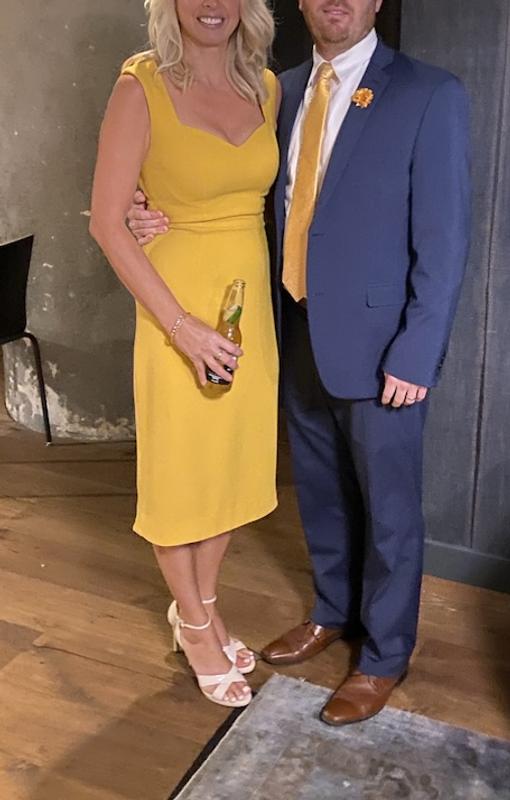 Customer photo for "Beautiful Yellow dress"