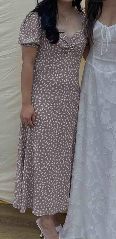 Customer photo for "Perfect bridal shower dress!"