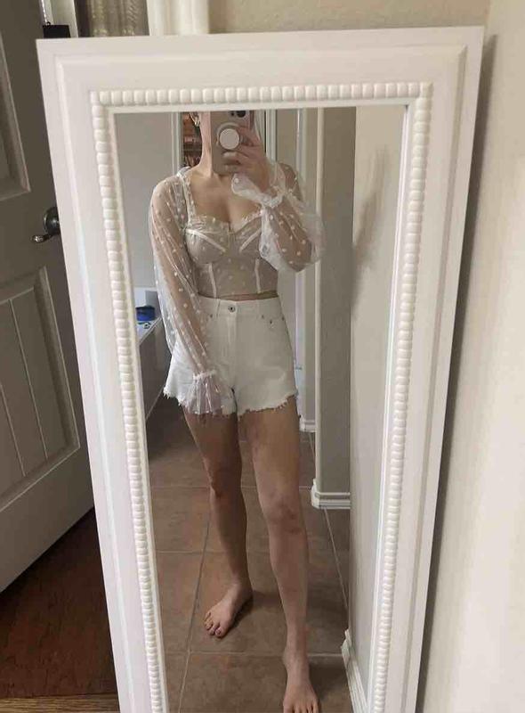 Customer photo for "Super cute details/slightly small?"