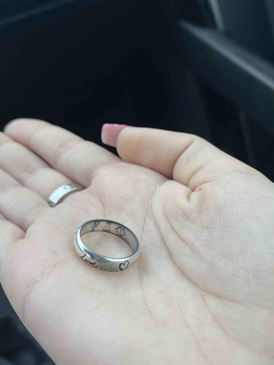 Love Ring Gucci Women's Silver Rings Gucci Blind For Love