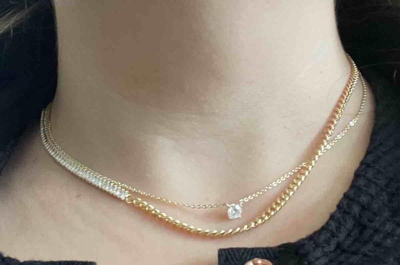 Customer photo for "very nice necklace"