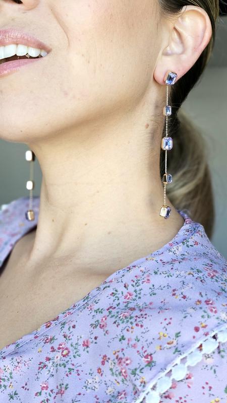 Customer photo for "You won't regret getting these earrings!"