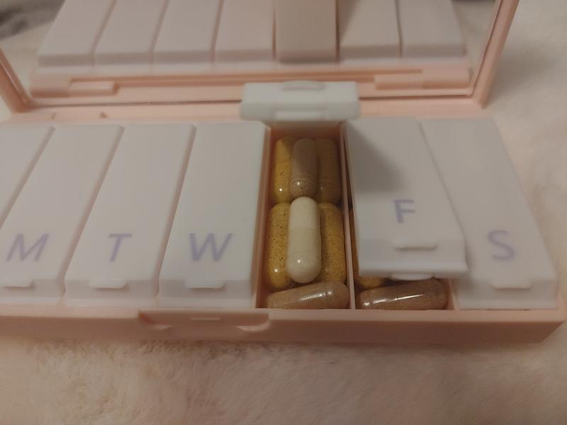 Customer photo for "Vogue pillbox"