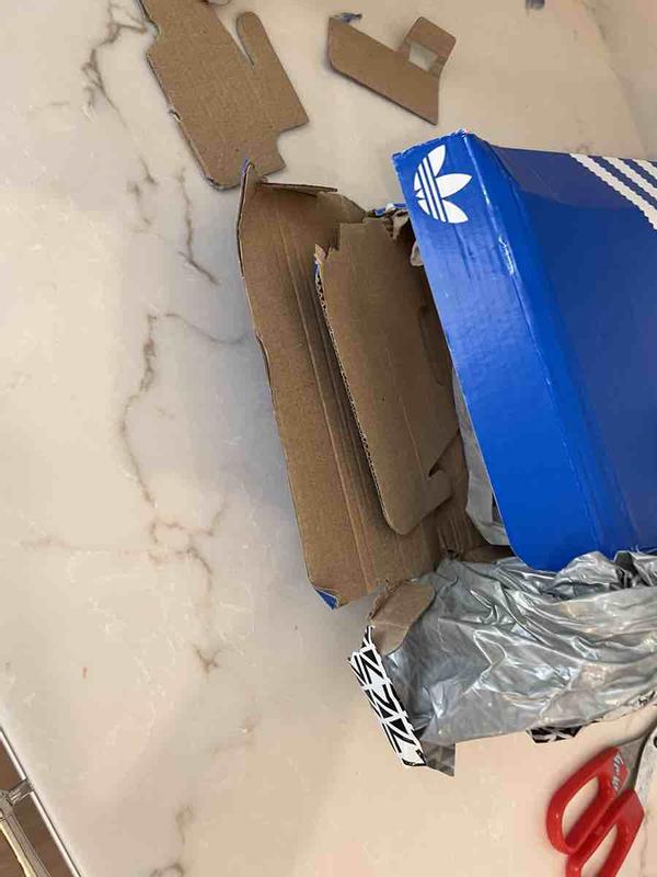 shoes are great: packaging a mess